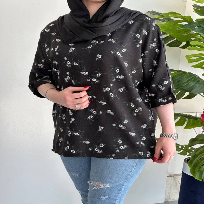 شومیز گل گچی زنانه